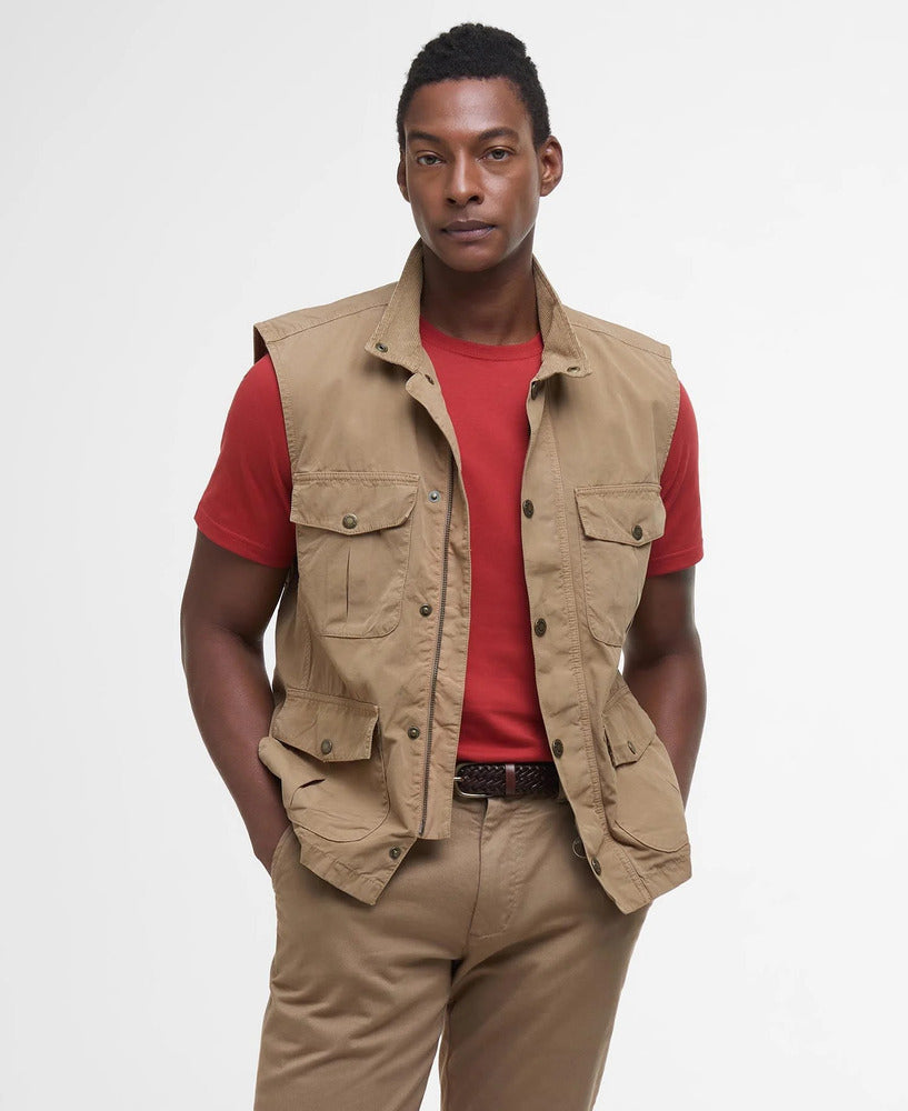 Barbour - Gilet Casual Cordbridge Stone
