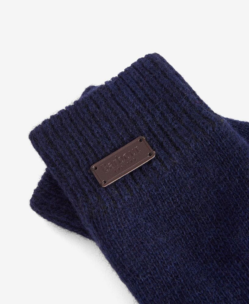 Barbour - Carlton Knitted gants navy