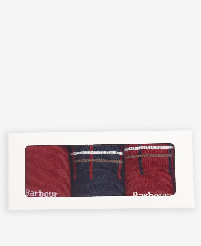 Barbour - Tartan sock pack chaussettes tartan