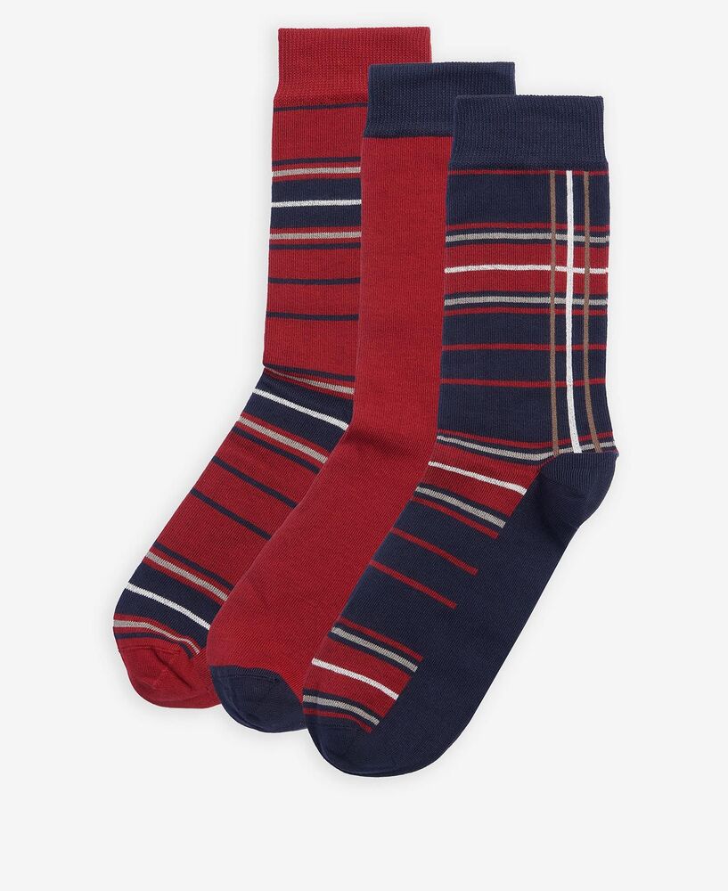 Barbour - Tartan sock pack chaussettes tartan