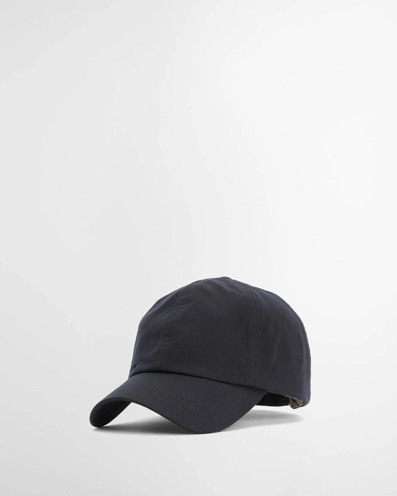 Barbour - Casquette Waxed Sports Navy
