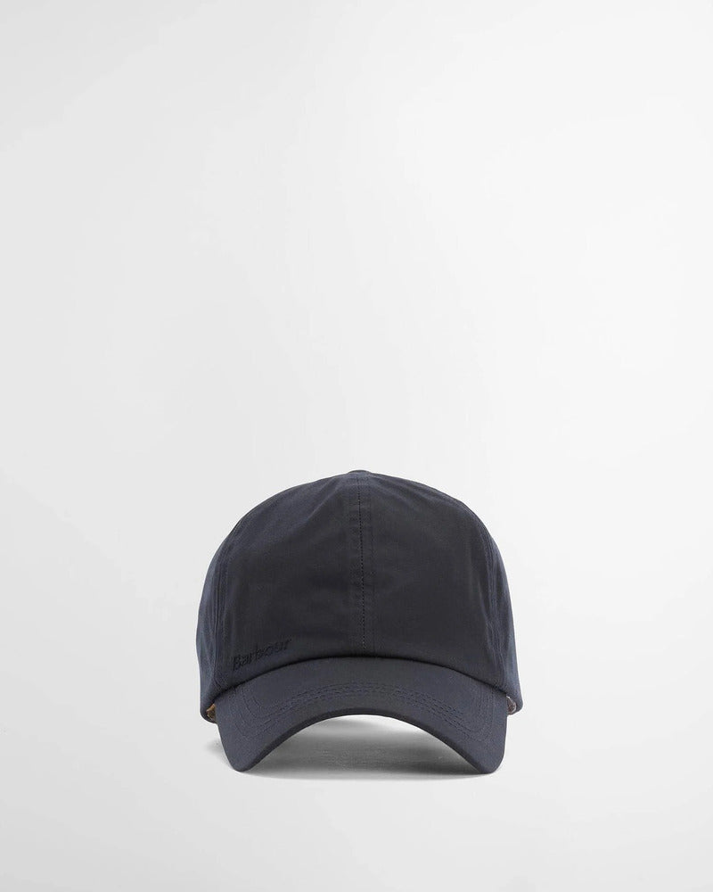 Barbour - Casquette Waxed Sports Navy