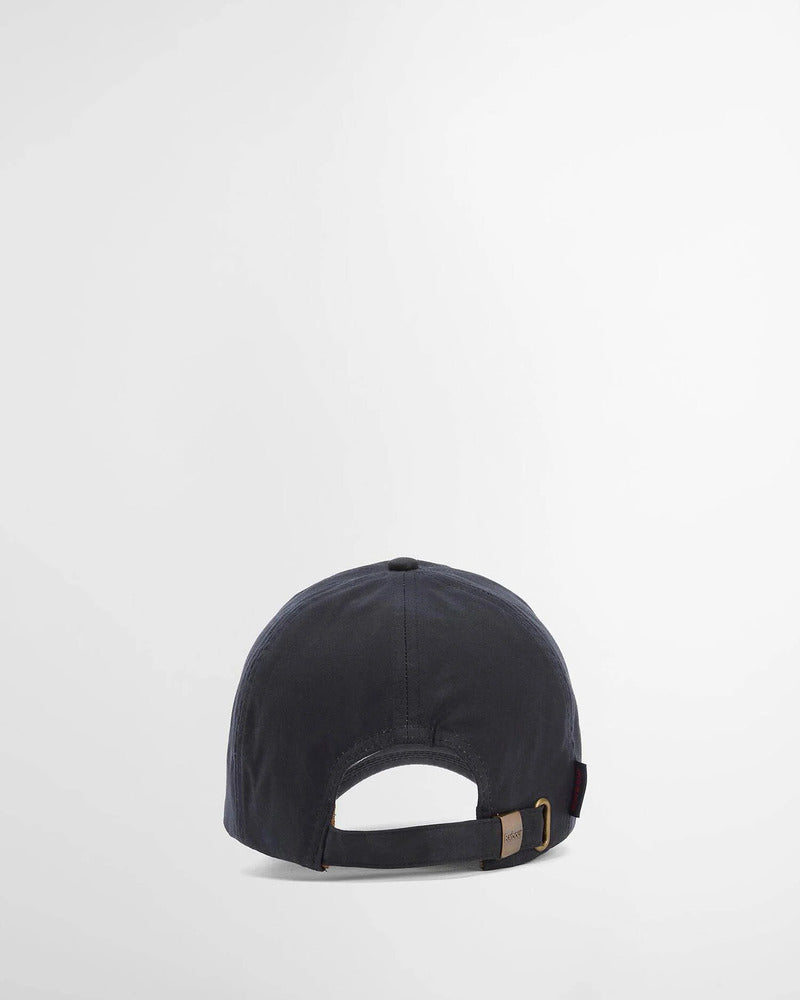 Barbour - Casquette Waxed Sports Navy