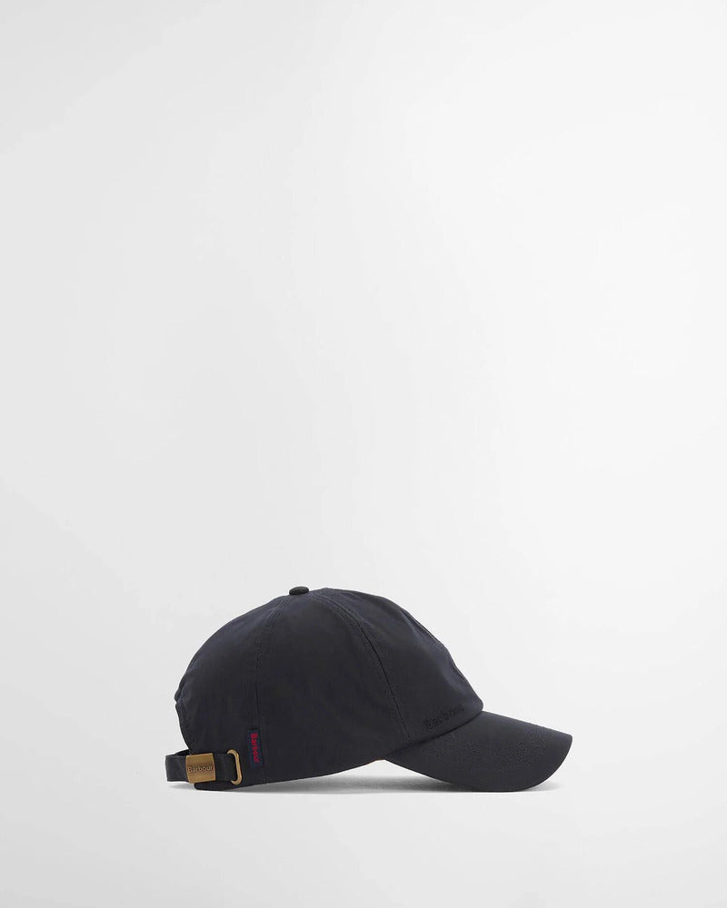 Barbour - Casquette Waxed Sports Navy