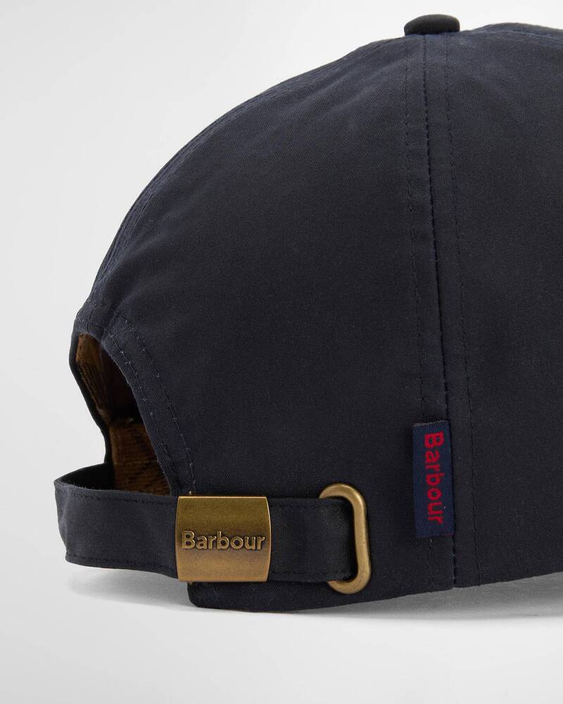 Barbour - Casquette Waxed Sports Navy