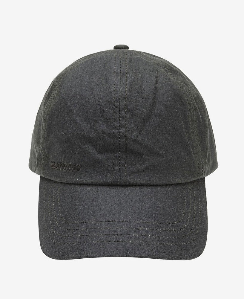 Barbour - Casquette Waxed Sports Sage