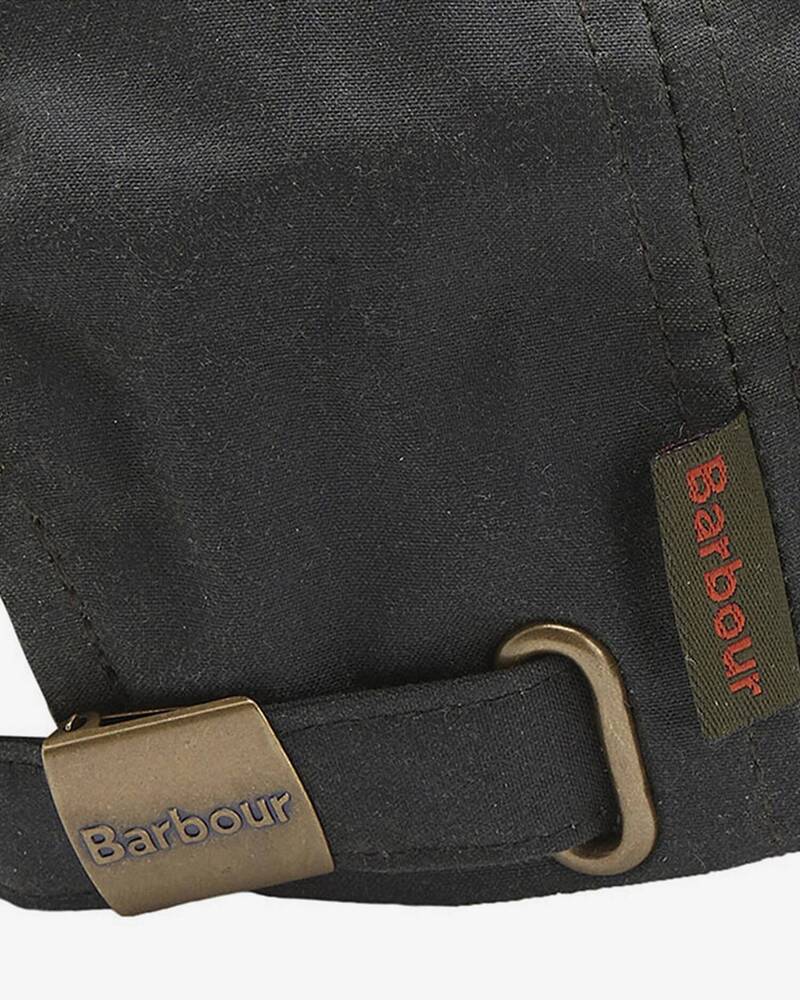 Barbour - Casquette Waxed Sports Sage