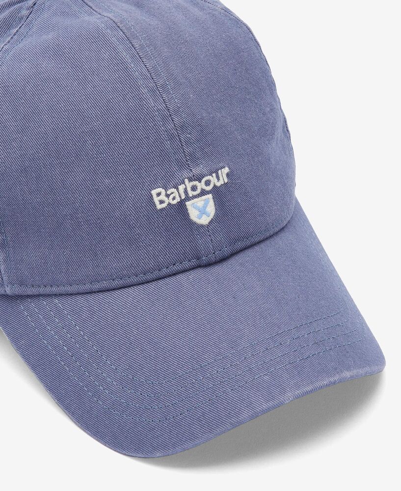 Barbour - Casquette Cascade Sports Washed Blue