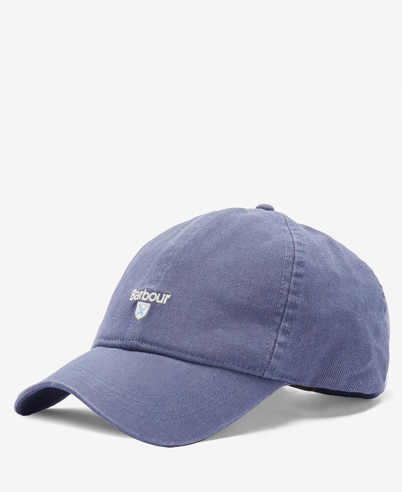 Barbour - Casquette Cascade Sports Washed Blue