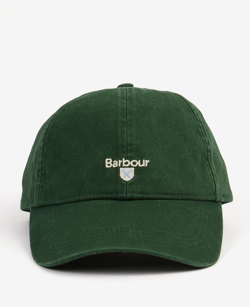 Barbour - Casquette Cascade Sports Racing Green