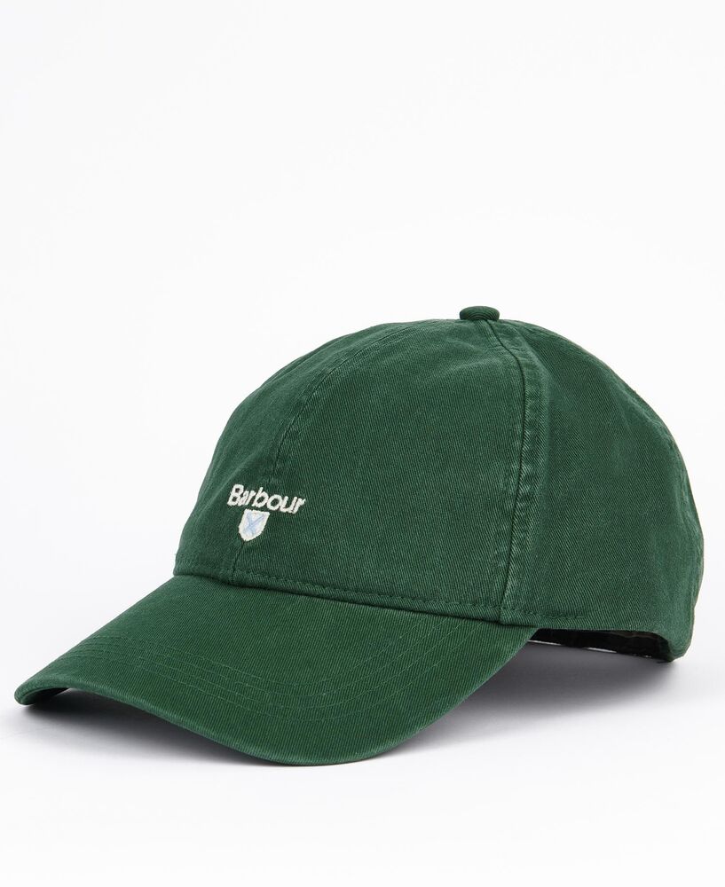 Barbour - Casquette Cascade Sports Racing Green