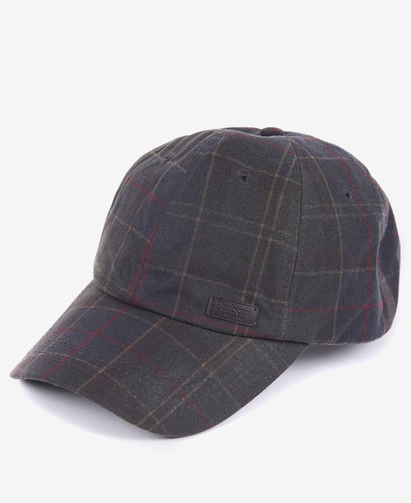 Barbour - Darwen tartan wax casquette