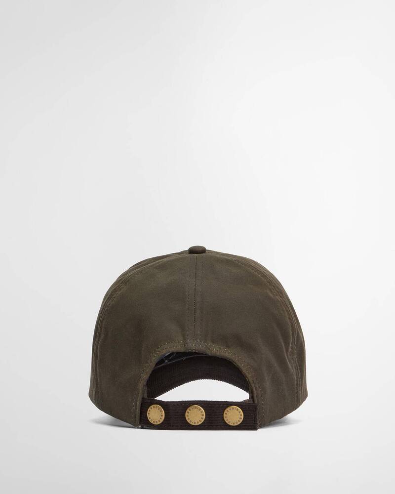 Barbour - Casquette Ashby Olive/ Brown