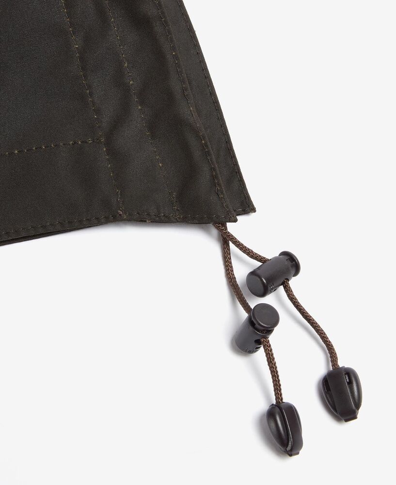 Barbour - Classic sylkoil hood capuche olive