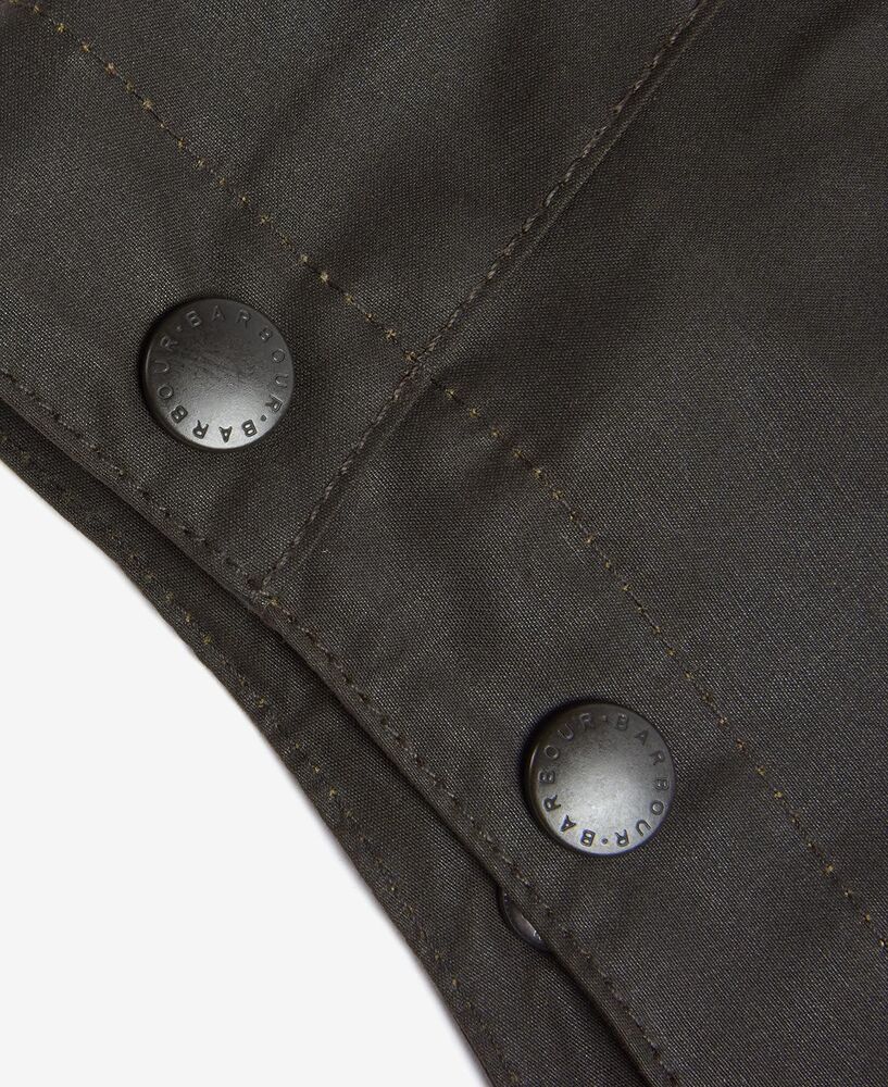 Barbour - Classic sylkoil hood capuche olive