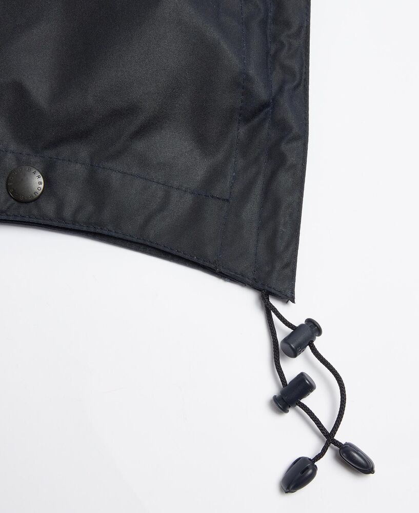 Barbour - Wax cotton hood capuche navy