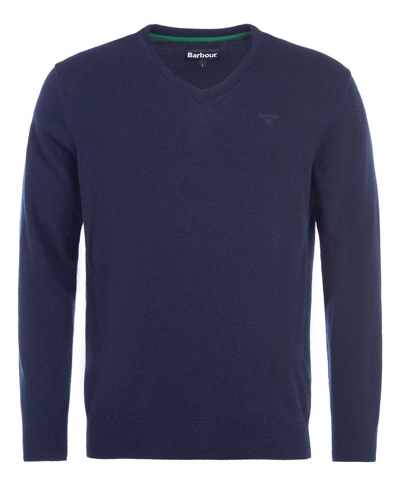Barbour - Pull Essential V-Neck Navy