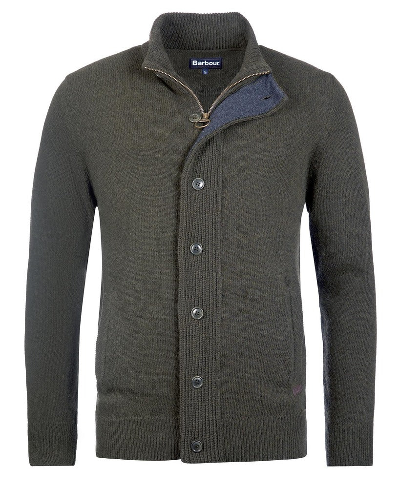 Barbour - Gilet Essential Patch Half Zip Through Seaweed