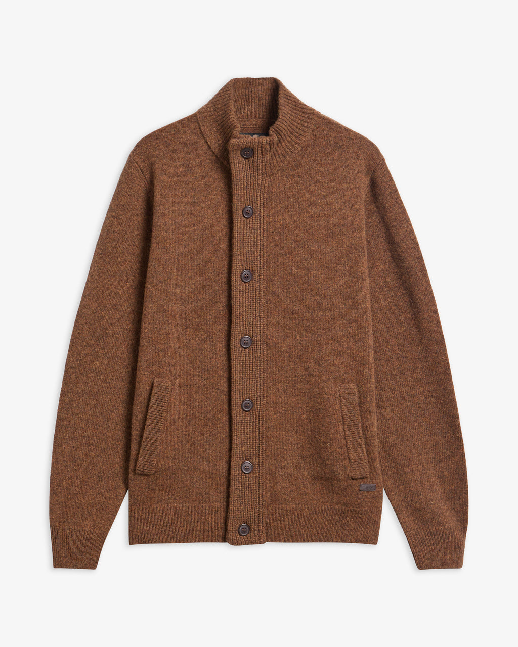 Barbour - Pull Essential Patch Zip Trough Bracken