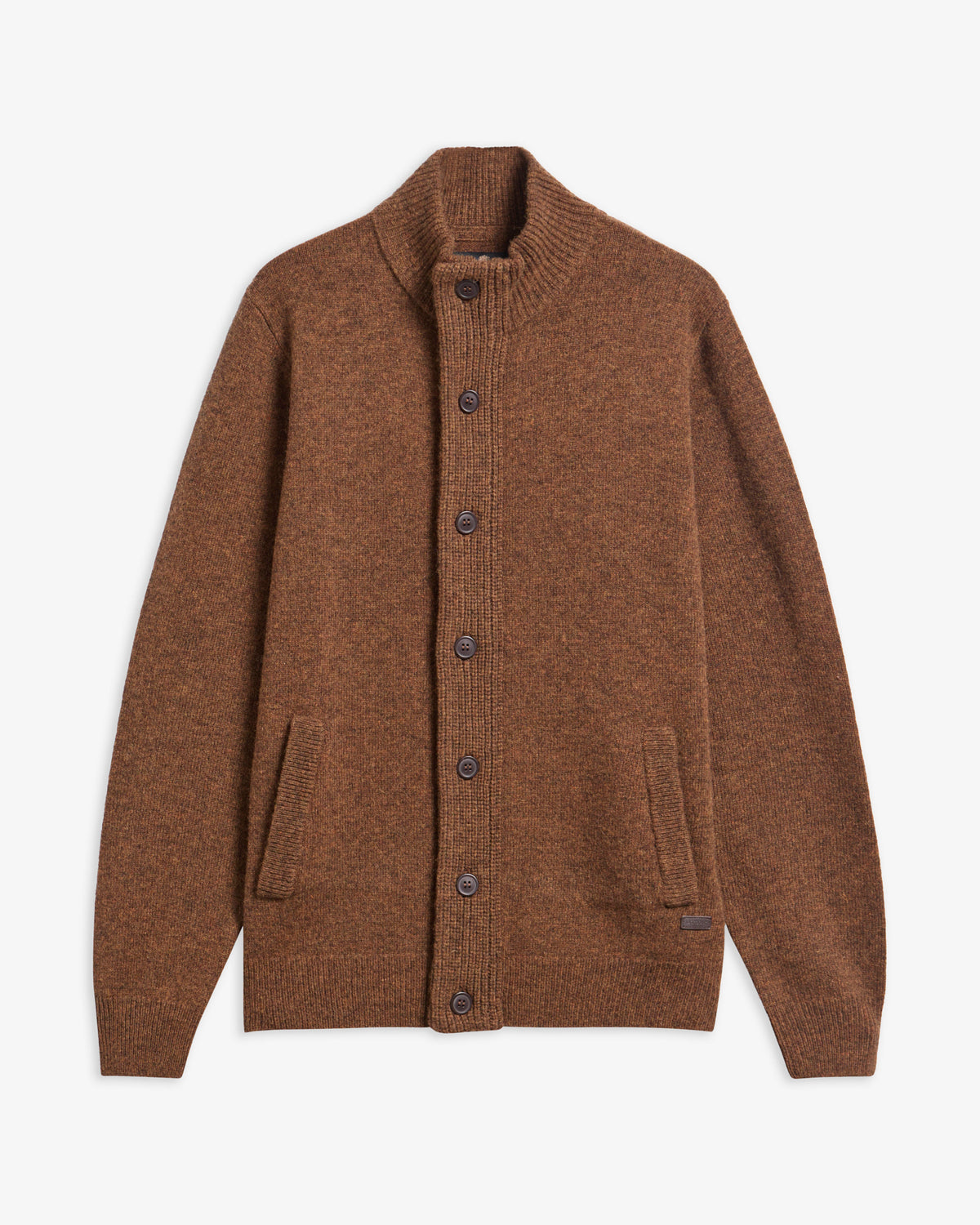 Barbour - Pull Essential Patch Zip Trough Bracken