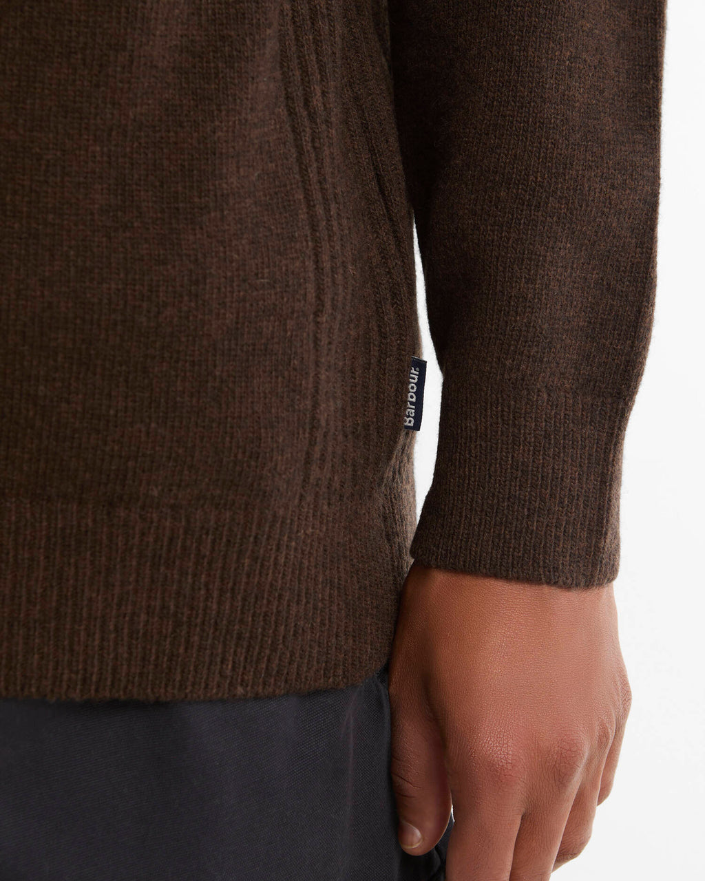 Barbour - Pull Holden Half-Zip Dark Oak