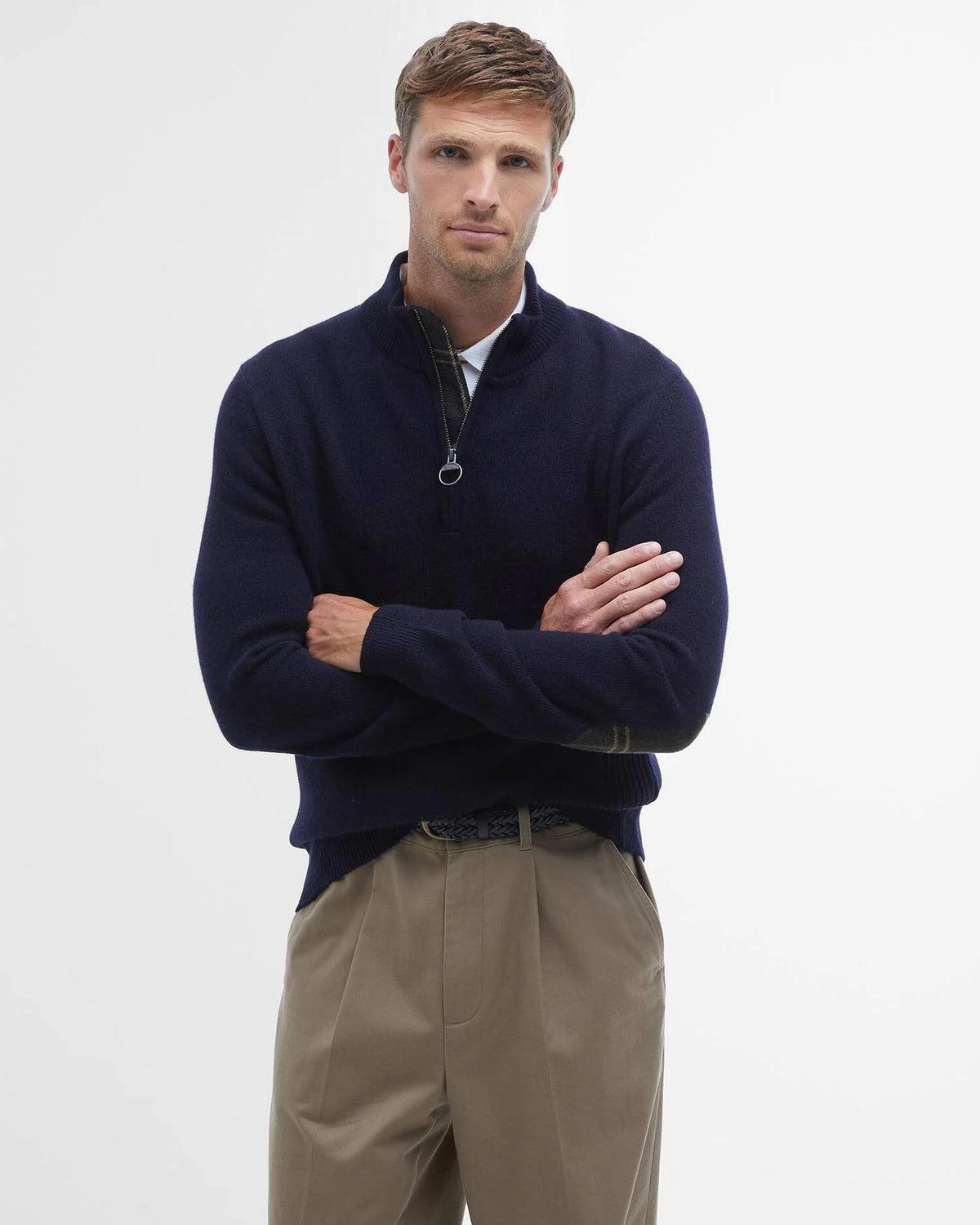 Barbour - Pull Holden Half-Zip Navy