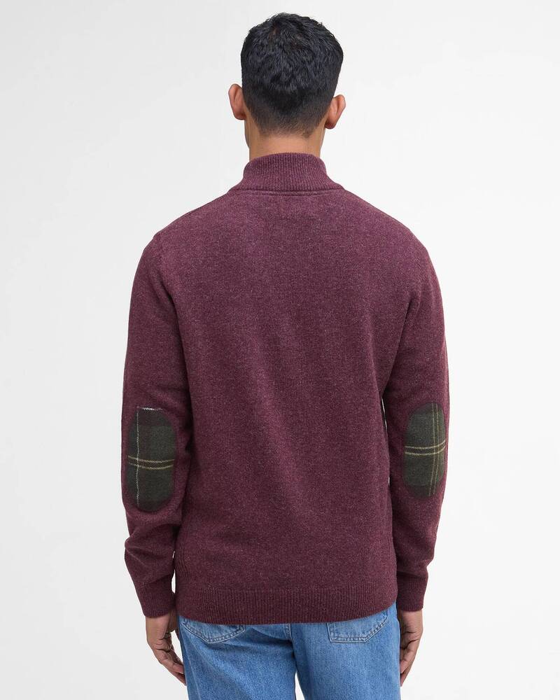 Barbour - Pull Holden Half-Zip Ruby Marl