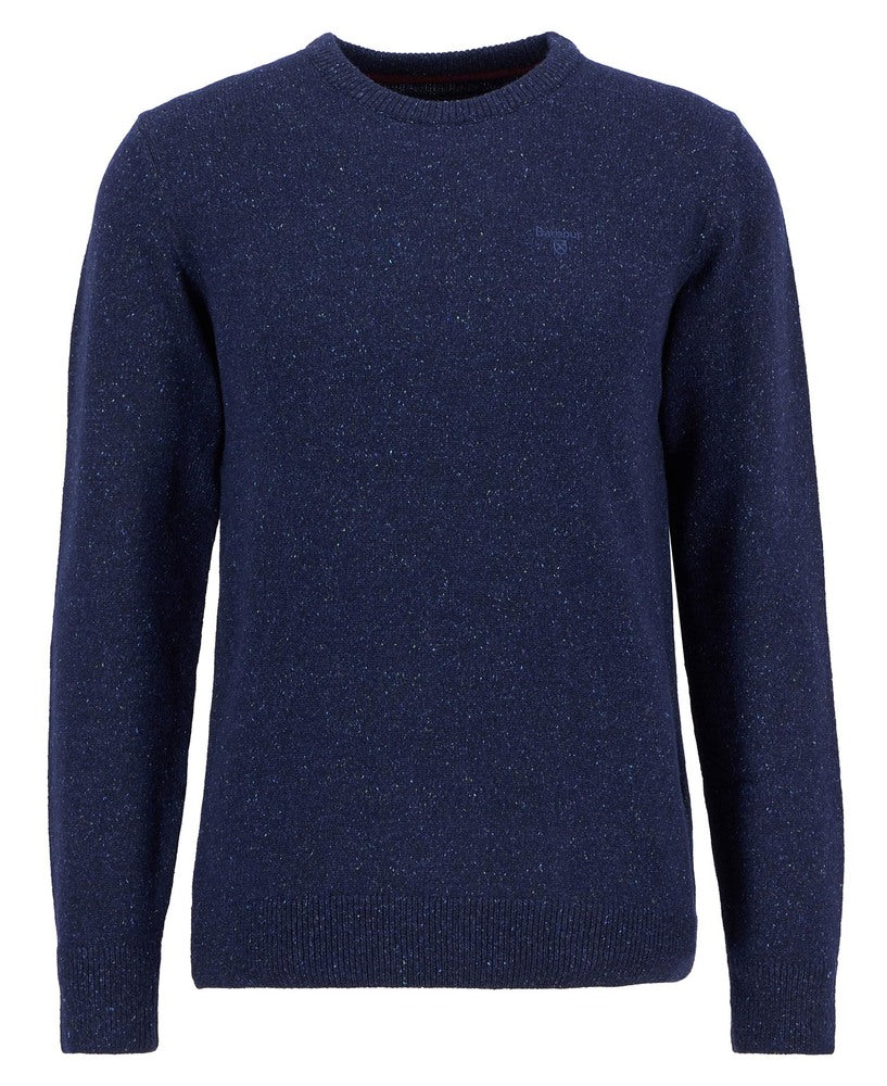 Barbour - Pull Essential Tisbury Crew-neck Deep Blue