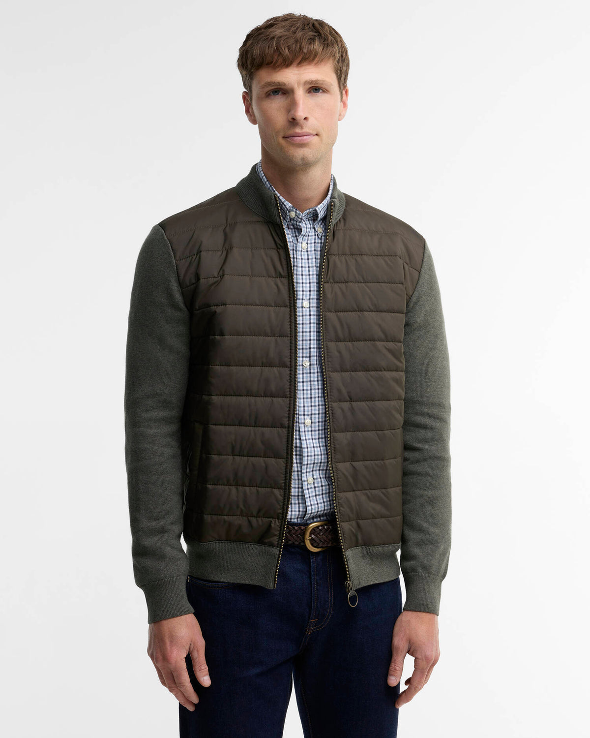 Barbour - Gilet Essential Carn Baffle Olive