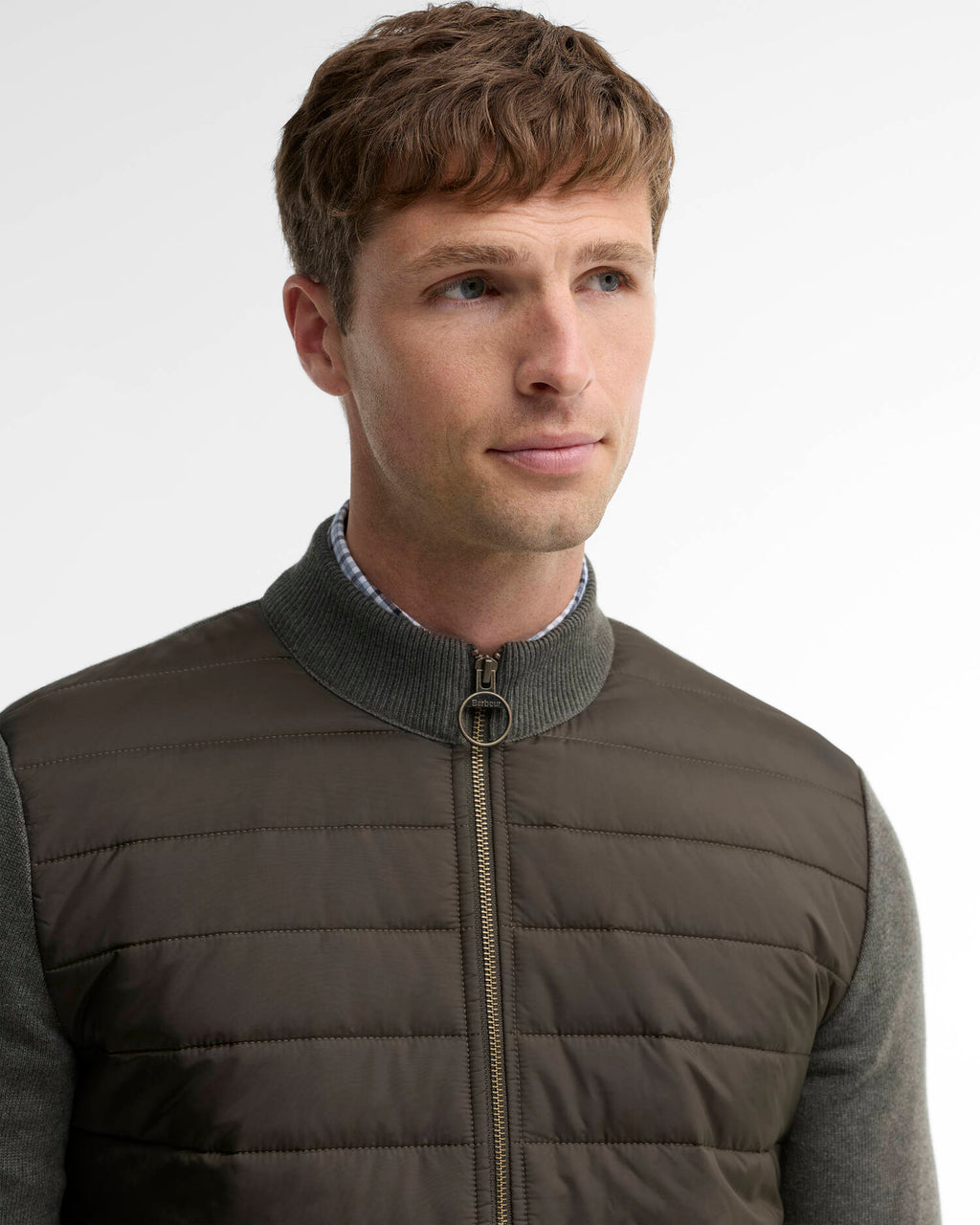 Barbour - Gilet Essential Carn Baffle Olive