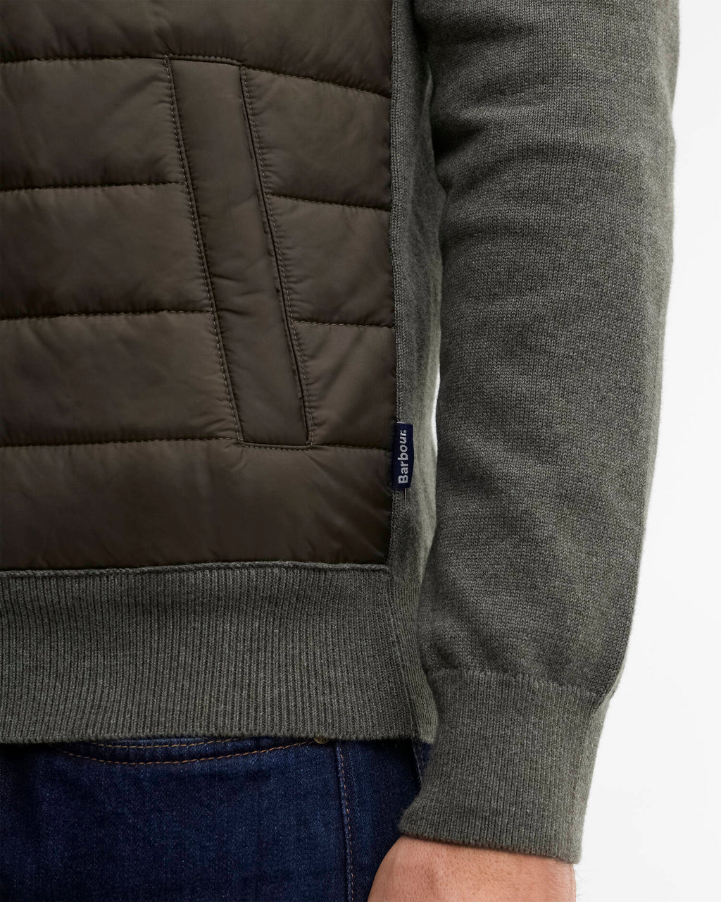 Barbour - Gilet Essential Carn Baffle Olive