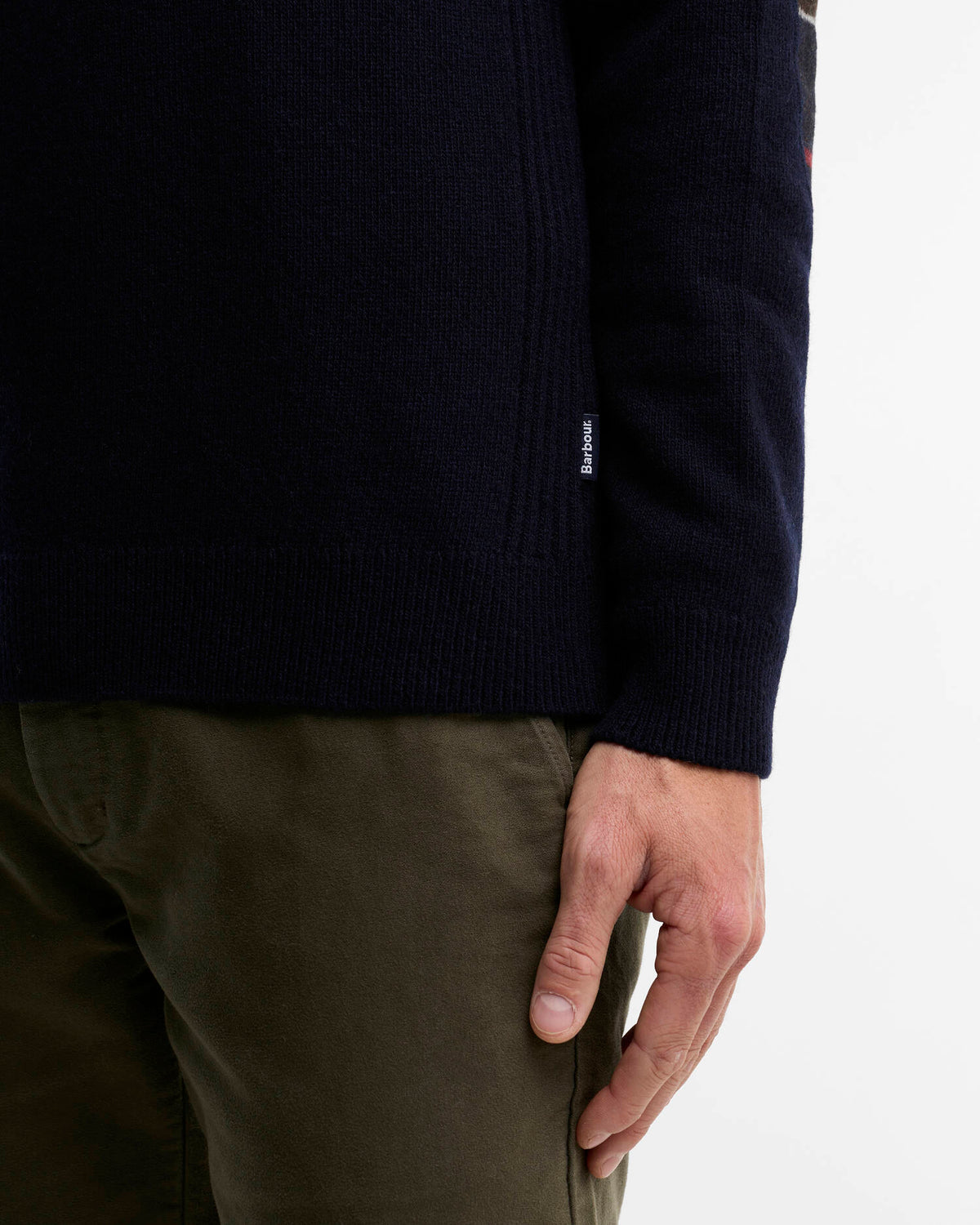 Barbour - Pull Holden Crew Neck Navy