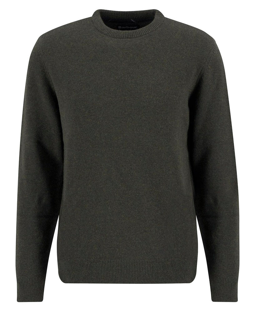 Barbour - Pull Holden Crew Neck Olive Marl