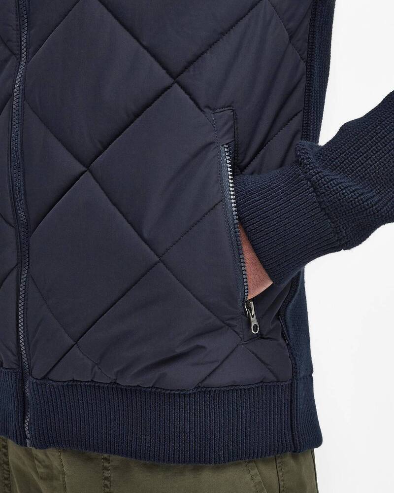 Barbour - Gilet Newland Quilted Navy