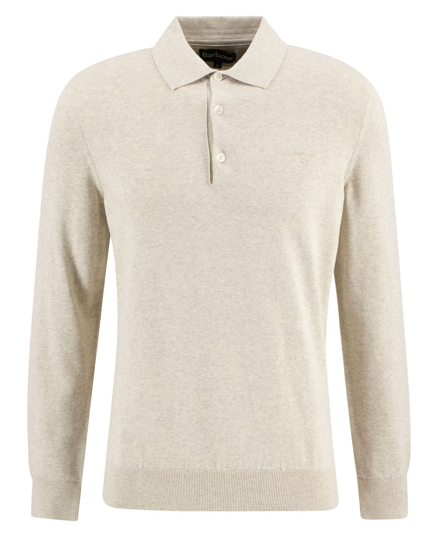 Barbour - Polo Pima coton Knitted Neutral