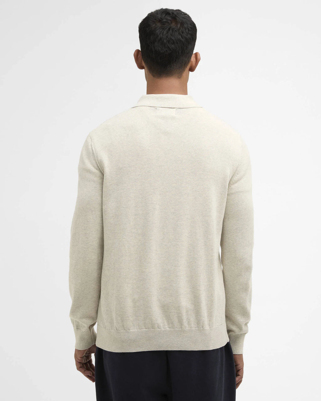 Barbour - Polo Pima coton Knitted Neutral