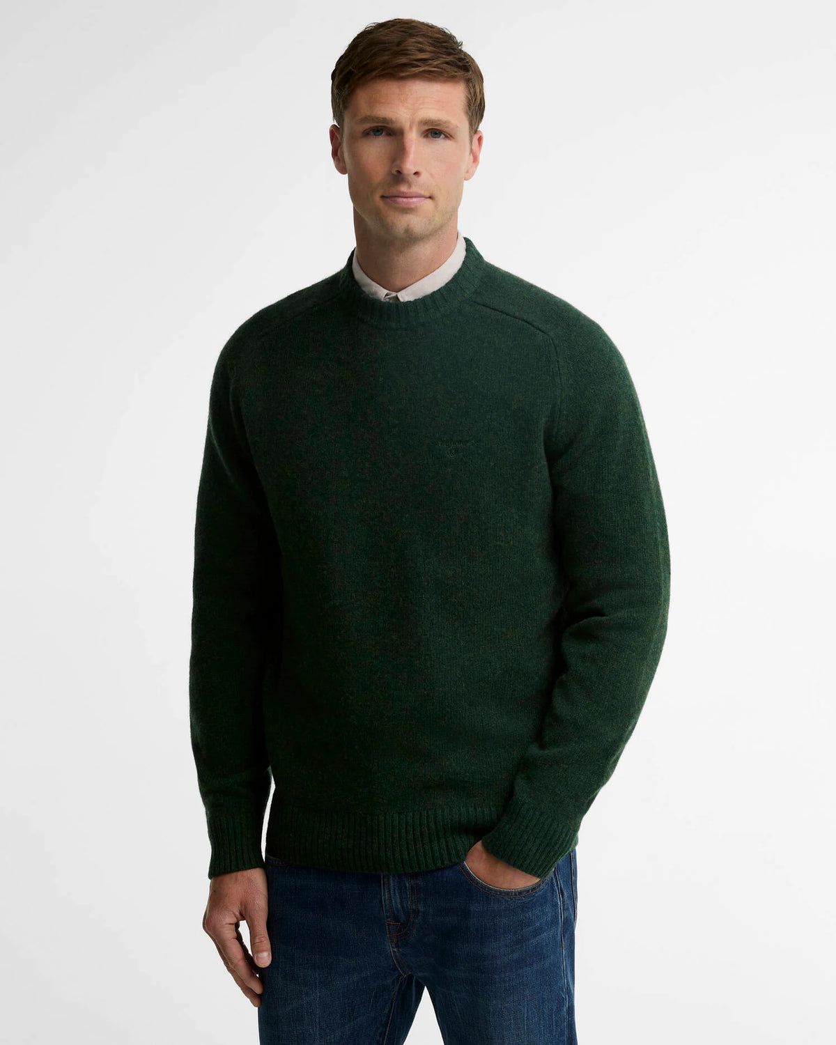Barbour - Pull Newtown Sweater Sage