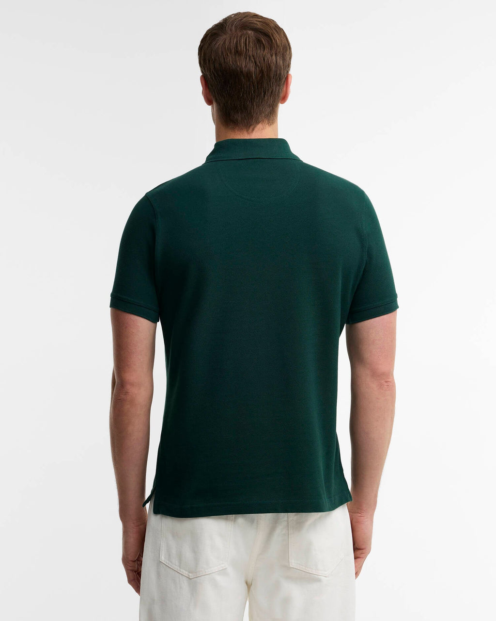Barbour - Polo tartan Pique Seaweed