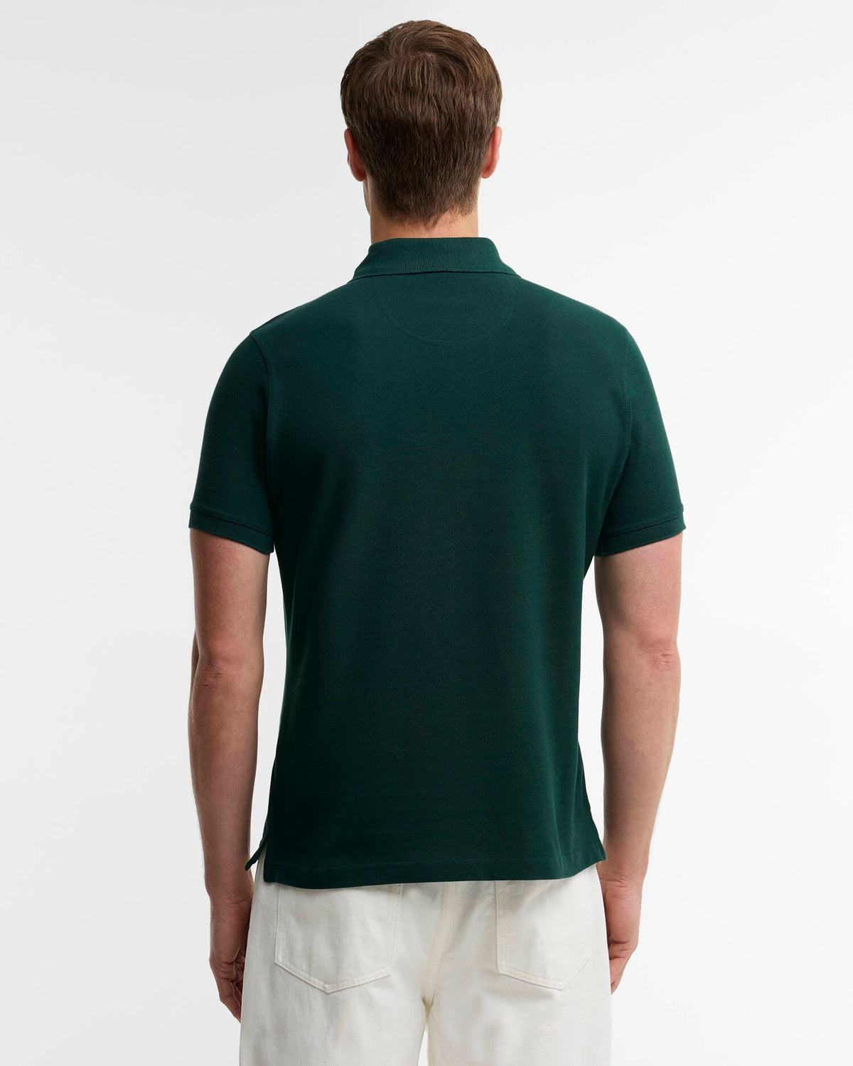 Barbour - Polo tartan Pique Seaweed