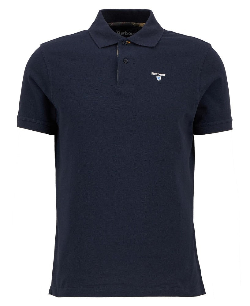 Barbour - Polo tartan Pique New Navy