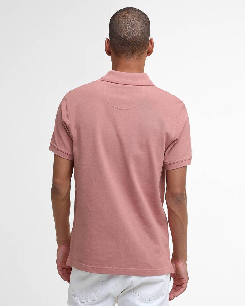 Barbour - Polo tartan Pique Earth Pink