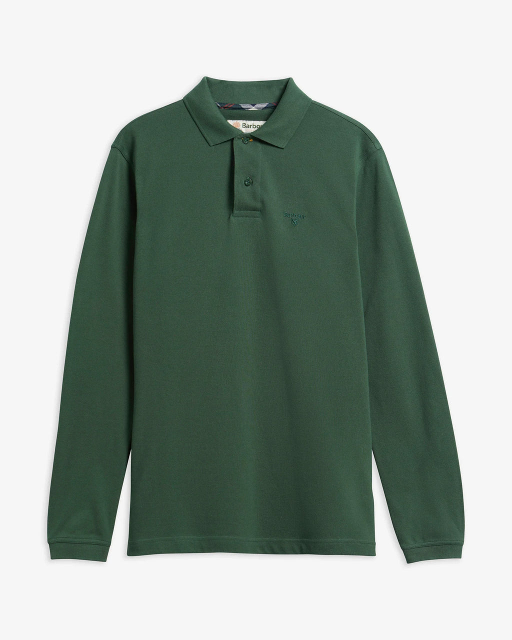 Barbour - Polo Manches longue Essential tartan Sycamore