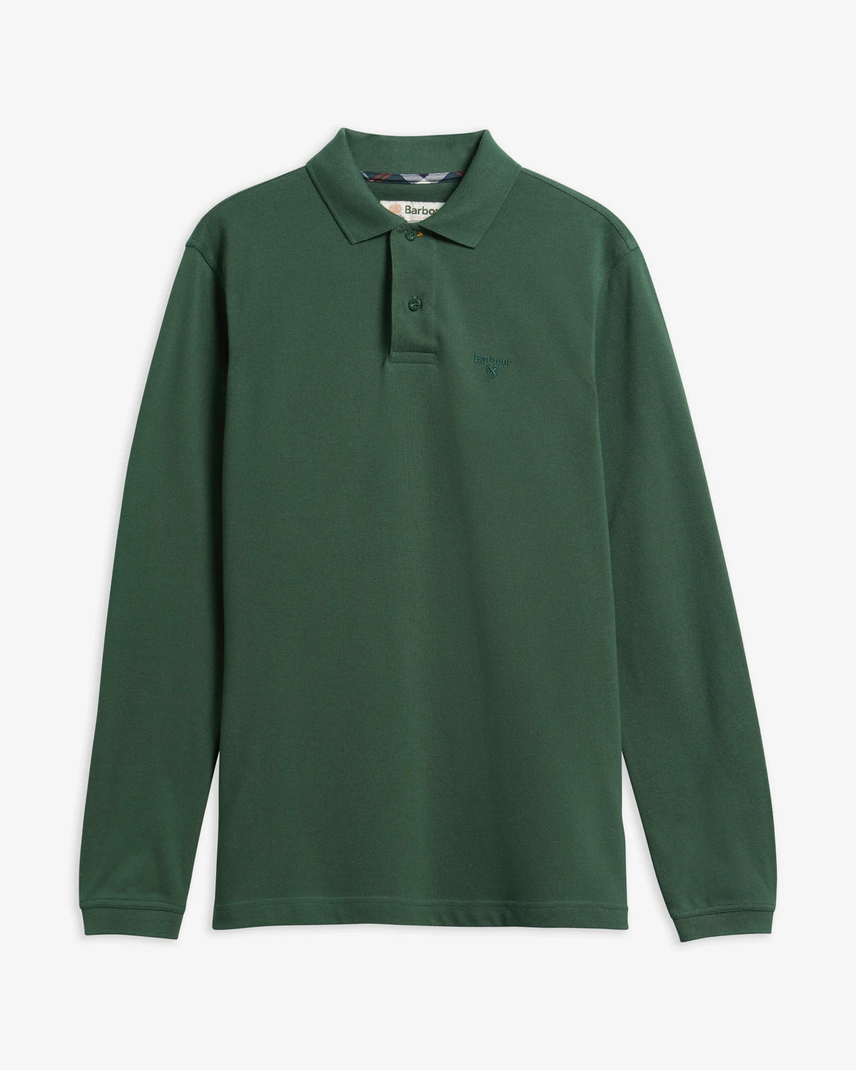 Barbour - Polo Manches longue Essential tartan Sycamore