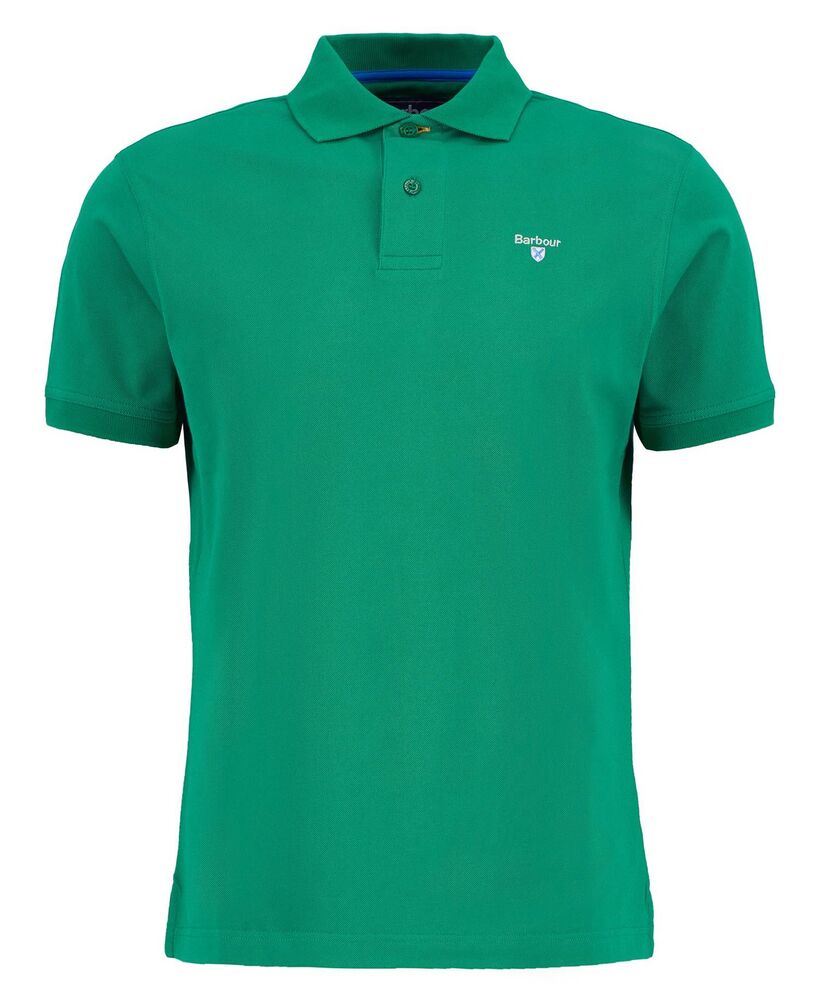 Barbour - Polo Active Tailored Hedge Green