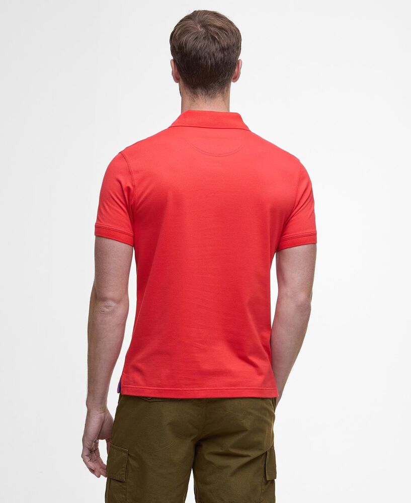 Barbour - Polo Active Tailored Risk Red
