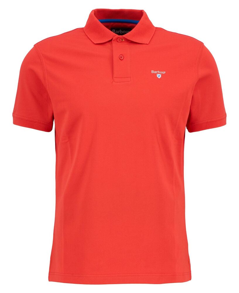 Barbour - Polo Active Tailored Risk Red