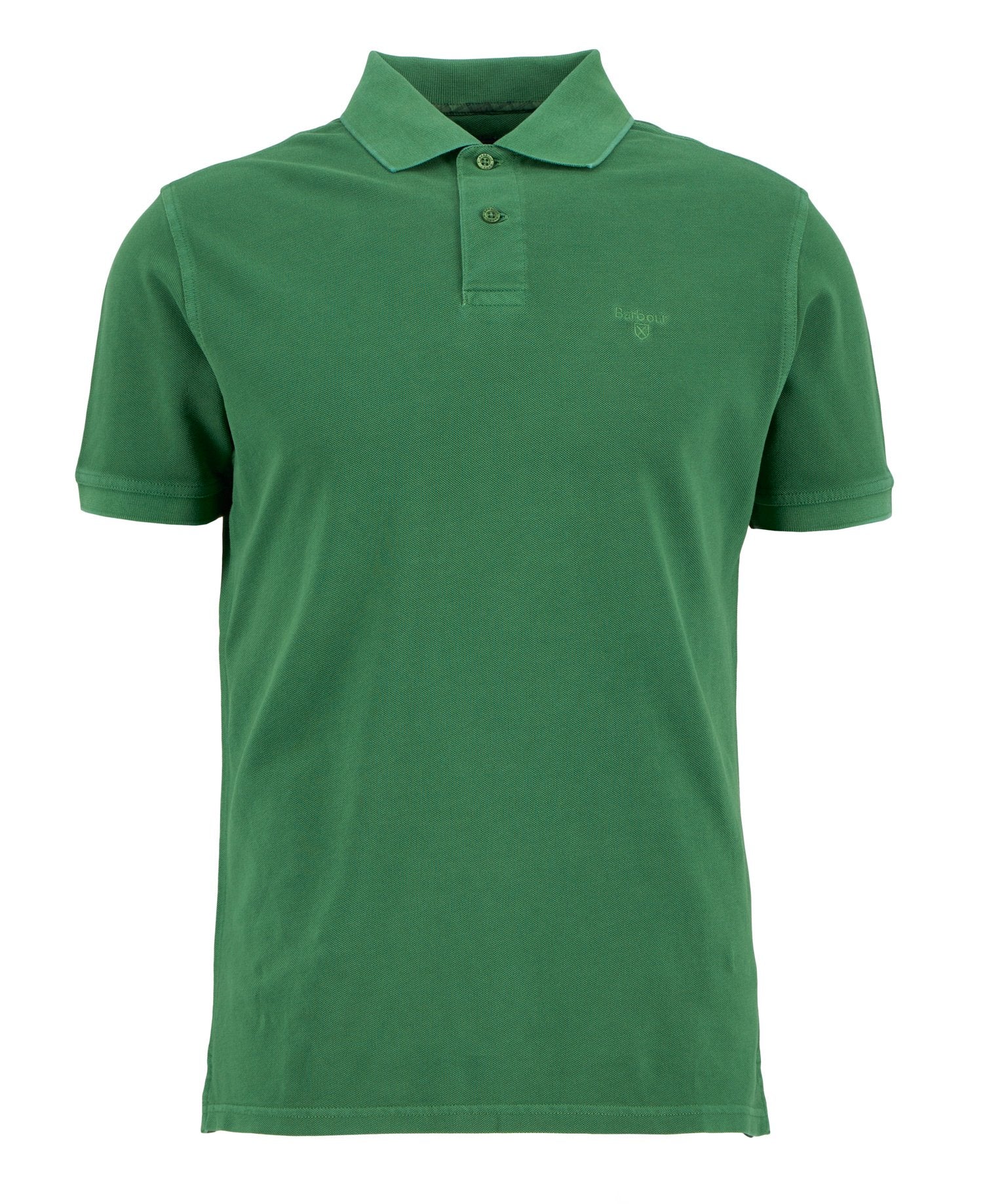 Barbour - Polo Washed Tartan Pique Washed Green