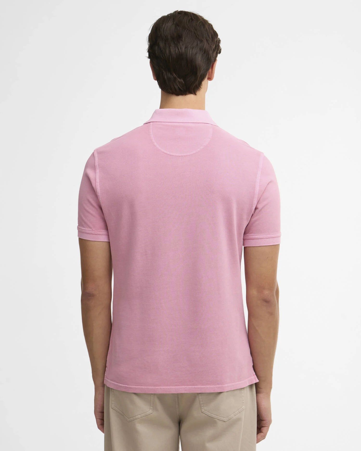 Barbour - Polo Washed Tartan Pique Washed Pink
