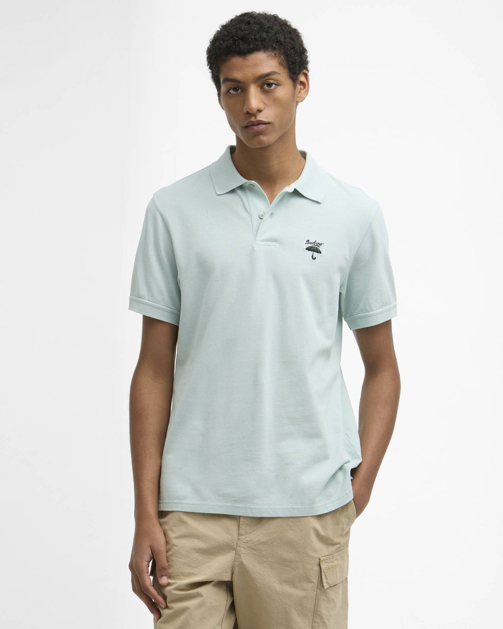 Barbour - Polo Comebe Mint Blue