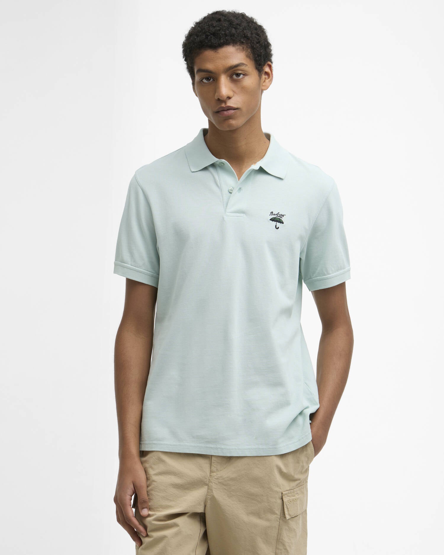 Barbour - Polo Comebe Mint Blue